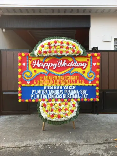 Papan Bunga Pernikahan belitung selatan