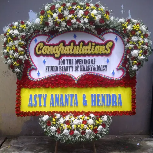 Papan Bunga Opening belitung selatan