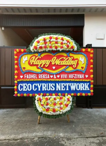 Papan Bunga Pernikahan belitung selatan