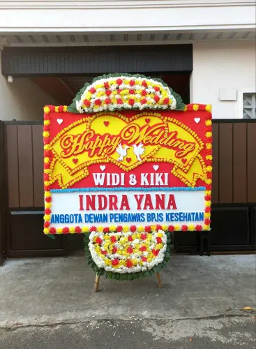 Papan Bunga Pernikahan belitung selatan